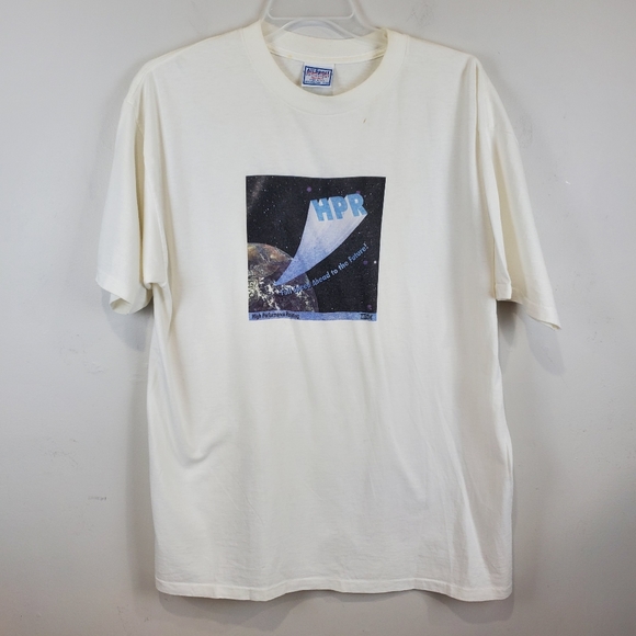 Vintage 90s IBM High Performing Routing HPR Computer Technology Promo XL T Shirt - Picture 3 of 16